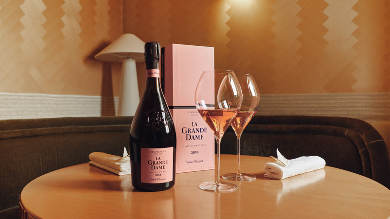 LA GRANDE DAME ROSÉ 2018,UMA HOMENAGEM À OUSADIA DE MADAME CLICQUOT